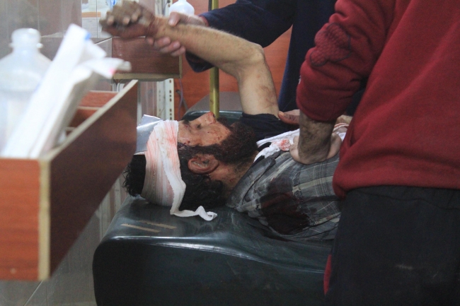 Esed rejimi Doğu Guta'da sivil katliamına devam ediyor: 58 ölü, 45 yaralı