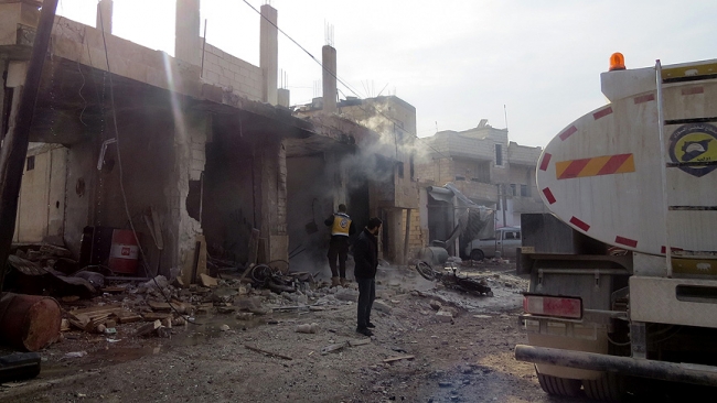 Esed rejimi Doğu Guta'ya saldırılarını yoğunlaştırdı