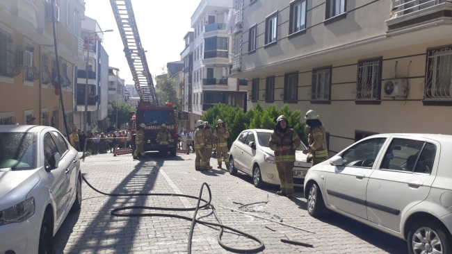 Esenyurt'ta bir dairede patlama