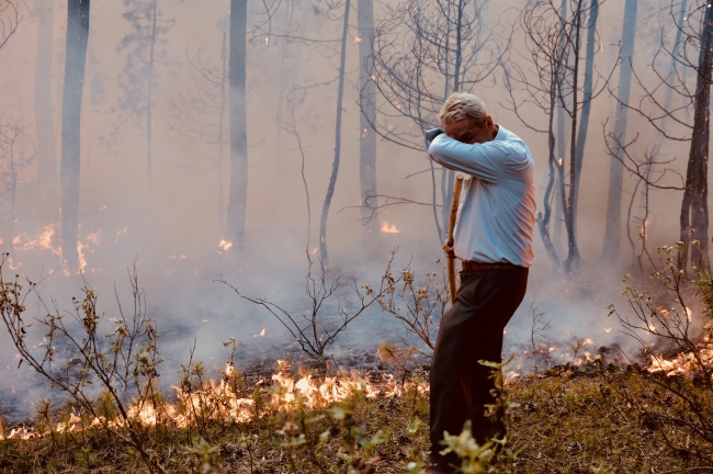 Eskişehir'deki yangın kontrol altına alındı