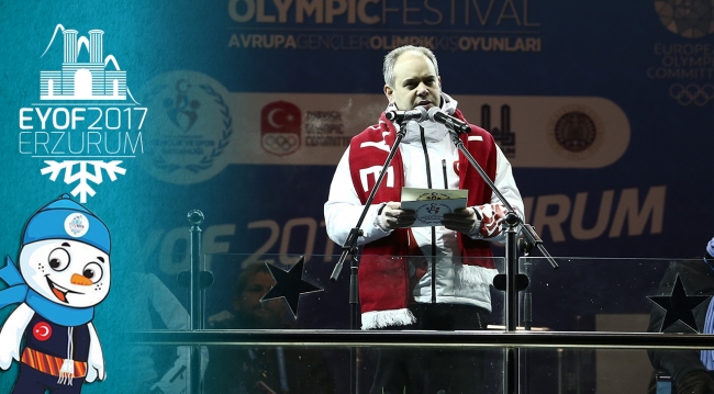 EYOF 2017 açılışı yapıldı