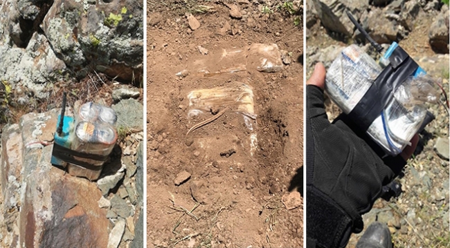 Pençe Hârekatı’nda mayın ve EYP’ler imha ediliyor