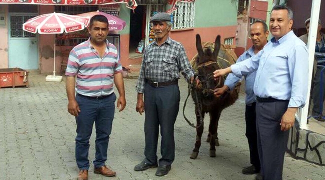 'Eşek cezasına eşek hediye'