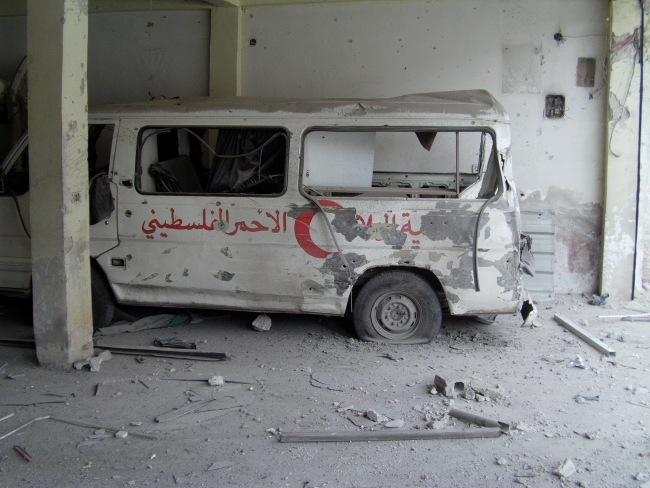 Filistinli mülteciler Yermük Kampı'nda ölümle burun buruna yaşıyor