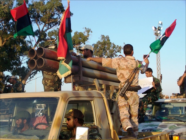 Başkent Trablus'un düşmesini engelleyen önemli güç: Misrata Tugayları. Fotoğraf: Al Jazeera