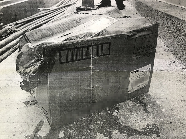 Dalağı kargoda kayboldu