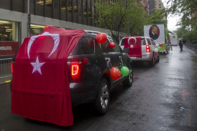 New York'ta 37.Türk Günü Yürüyüşü yapıldı