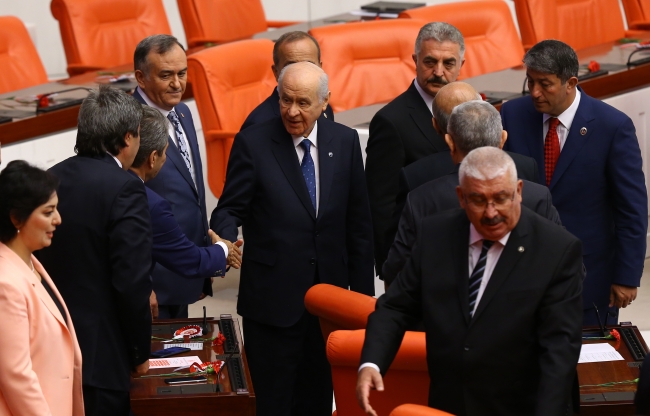 TBMM'de yemin töreni tamamlandı