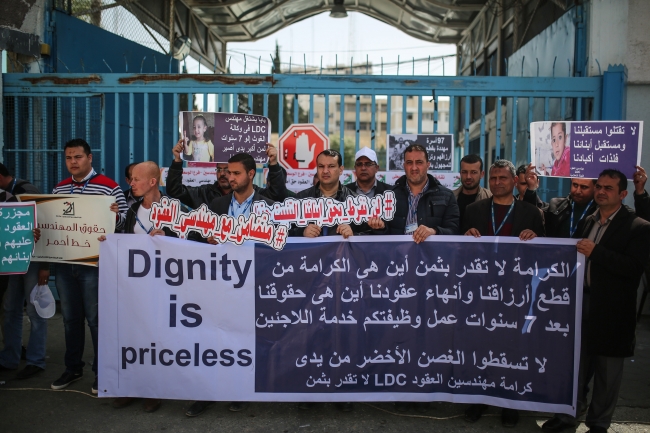 Filistinlilerden "Facebook engeli"ne tepki