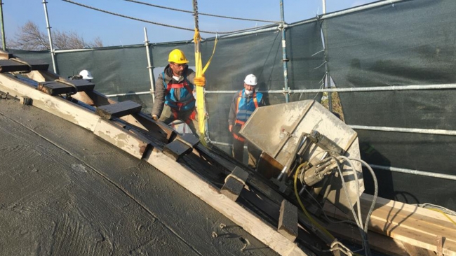 Fatih Köşkü 1500 tonluk yükten kurtuluyor