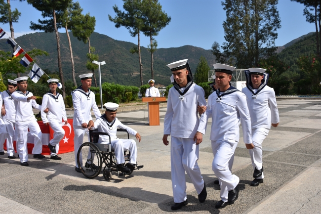 Muğla'da engellilerin askerlik heyecanı
