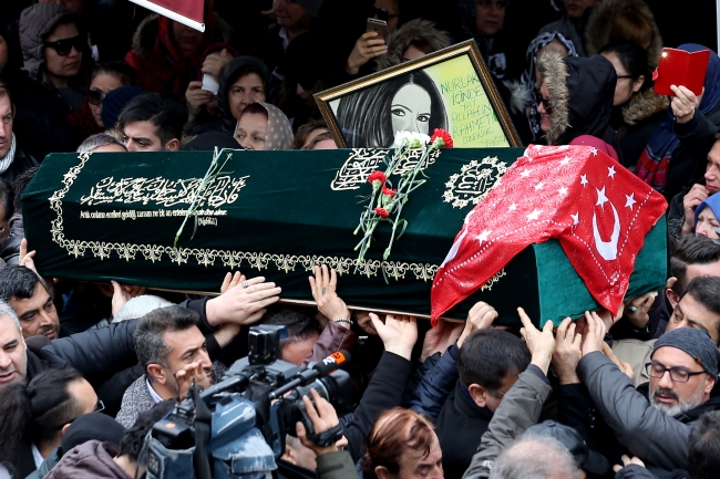 Nuray Hafiftaş son yolculuğuna uğurlandı