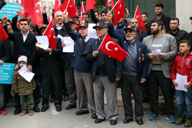 Zeytin Dalı Harekatı'na vatandaşlardan destek