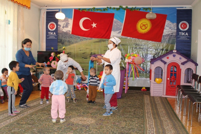 TİKA'dan Kırgızistan'daki yetimhaneye destek