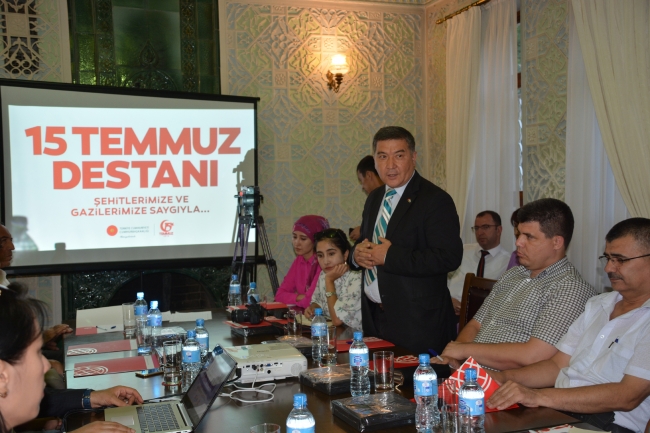 Türkiye'den kilometrelerce uzakta şehitler unutulmadı