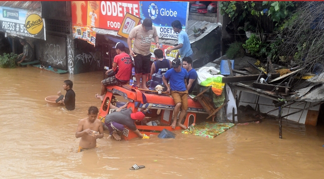 Filipinler'deki Tembin Tayfunu'nda ölü sayısı 200'e ulaştı
