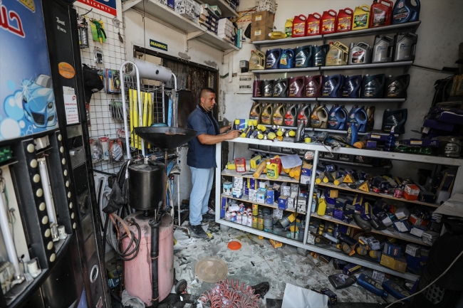 İsrail füzeleri 25 ailenin geçim kaynağını yok etti