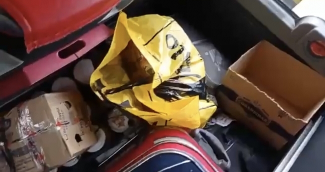 Çuvallarla dolu seyahat eden otobüs firmasına ceza