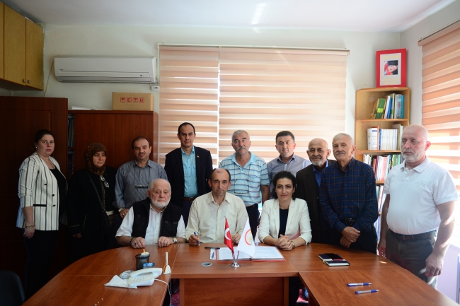 Fındık bahçelerinde gençleştirmenin ilk adımı atıldı