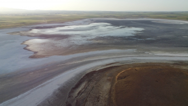 Düden Göl'ü ile Küçük Göl kurudu