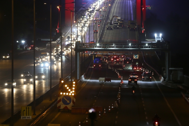 FSM'de ilk etap çalışmaları sona erdi: Ankara istikameti trafiğe açıldı