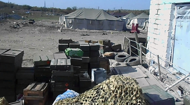 Fuzuli'de ele geçirilen askeri araç ve silahların görüntüleri yayımlandı