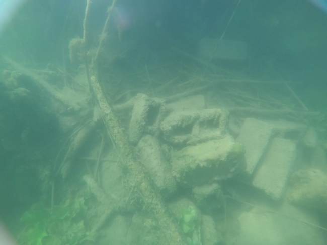 Gaga Gölü'ndeki su altı araştırmasında kilise kalıntıları bulundu