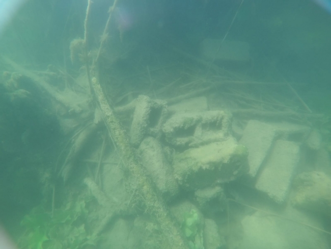 Gaga Gölü'ndeki su altı araştırmasında kilise kalıntıları bulundu