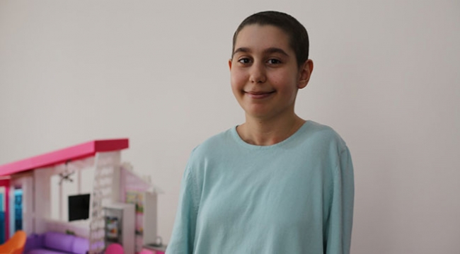 Kanser hastası Gamze, azmi ve enerjisiyle hayata tutunuyor