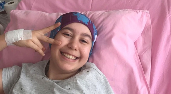 Kanser hastası Gamze, azmi ve enerjisiyle hayata tutunuyor