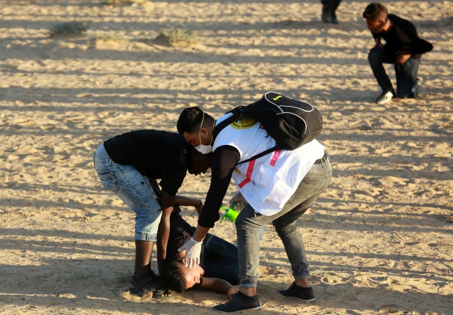 İsrail askerleri Filistinlilere ateş açtı: 7 yaralı