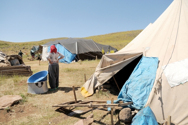 Şerafettin yaylaları göçerleri ağırlıyor