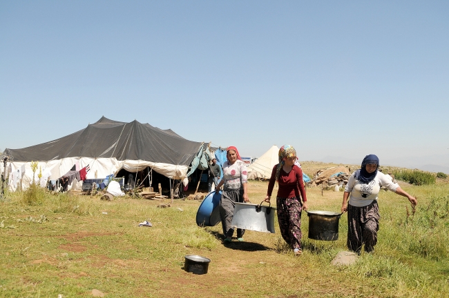 Şerafettin yaylaları göçerleri ağırlıyor