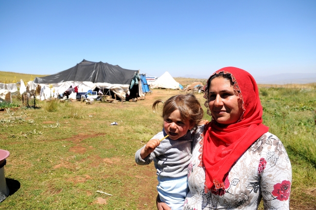 Şerafettin yaylaları göçerleri ağırlıyor