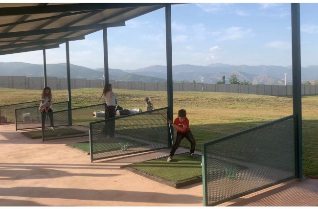 Tunceli'de golf sahası faaliyete geçti
