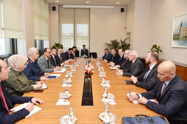 Cumhurbaşkanlığı Sözcüsü Kalın ile Jeffrey görüştü