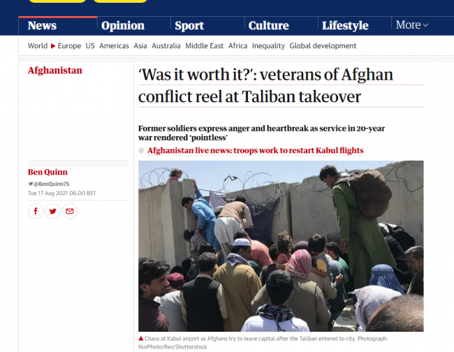 Dünya basını Afganistan'ı nasıl gördü?