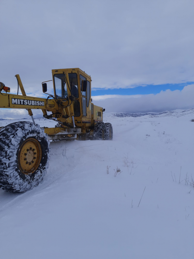 Gümüşhane'de 62 köy yolu ulaşıma kapandı