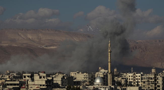 Esed rejimi Doğu Guta'ya saldırılarını yoğunlaştırdı