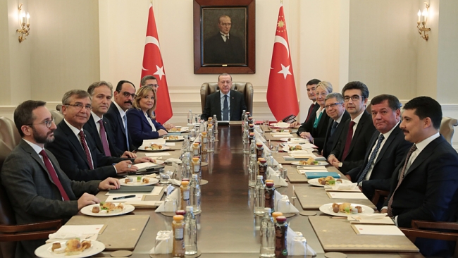 Cumhurbaşkanı Erdoğan başkanlığında Bilim, Teknoloji ve Yenilik Politikaları Kurulu toplandı