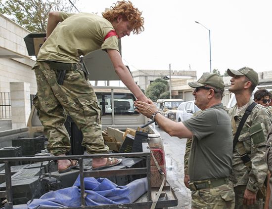 Özel Kuvvetler Komutanı Aksakallı Cerablus'ta
