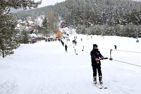 Yarıyıl tatilinde bin 250 izci Bolu'da kamp yaptı