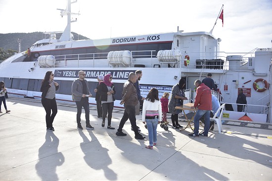Bodrum'dan Yunanistan'a katamaran feribot seferleri