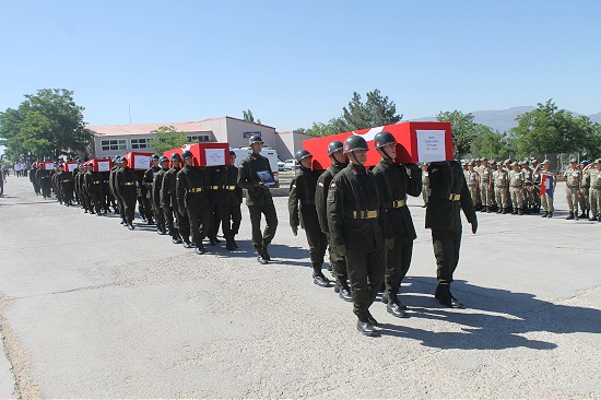 Şırnak şehitlerimizi uğurluyoruz