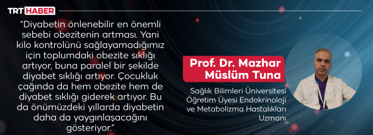 Obezite sıklığı diyabeti de artırıyor