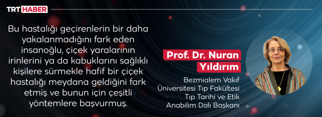 Salgının sonunu getiren çiçek aşısı