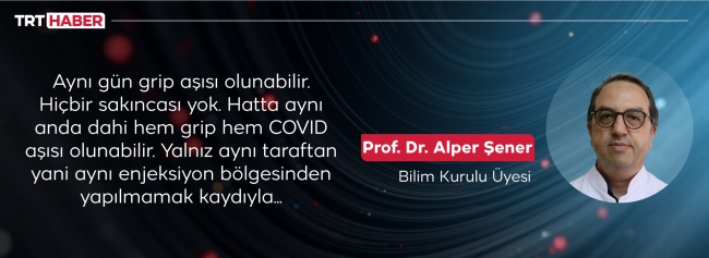 COVID-19 ve grip aşıları aynı dönemde yapılabilir mi?