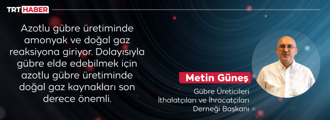Doğal gaz keşfinin görünmeyen yüzü: Gübre üretimi de artacak