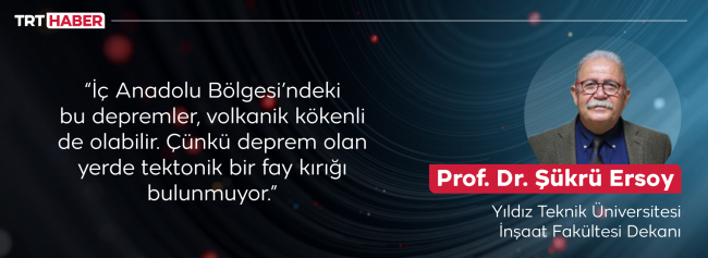 Konya'daki sarsıntı volkanik hareket kaynaklı mı?