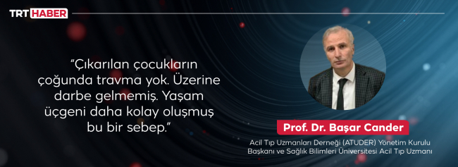 Çocukları "yaşam üçgeni" kurtarıyor